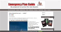Desktop Screenshot of emergencyplanguide.org